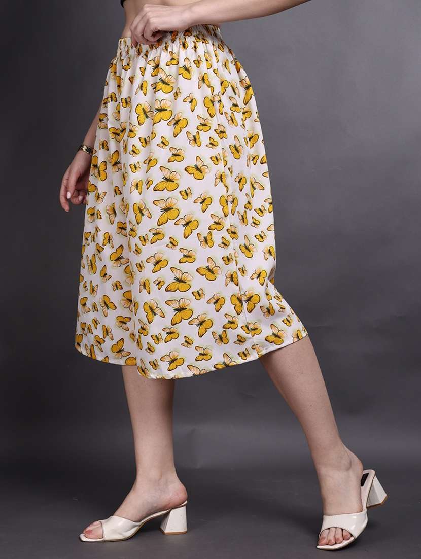 women printed mid rise flared palazzo - 22498059 -  Standard Image - 2