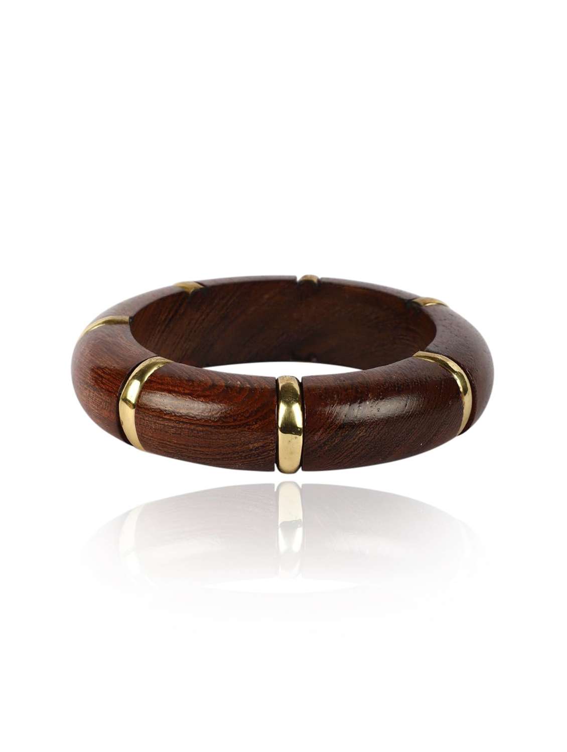handcrafted wooden bangle bracelet for women - 22498106 -  Standard Image - 2