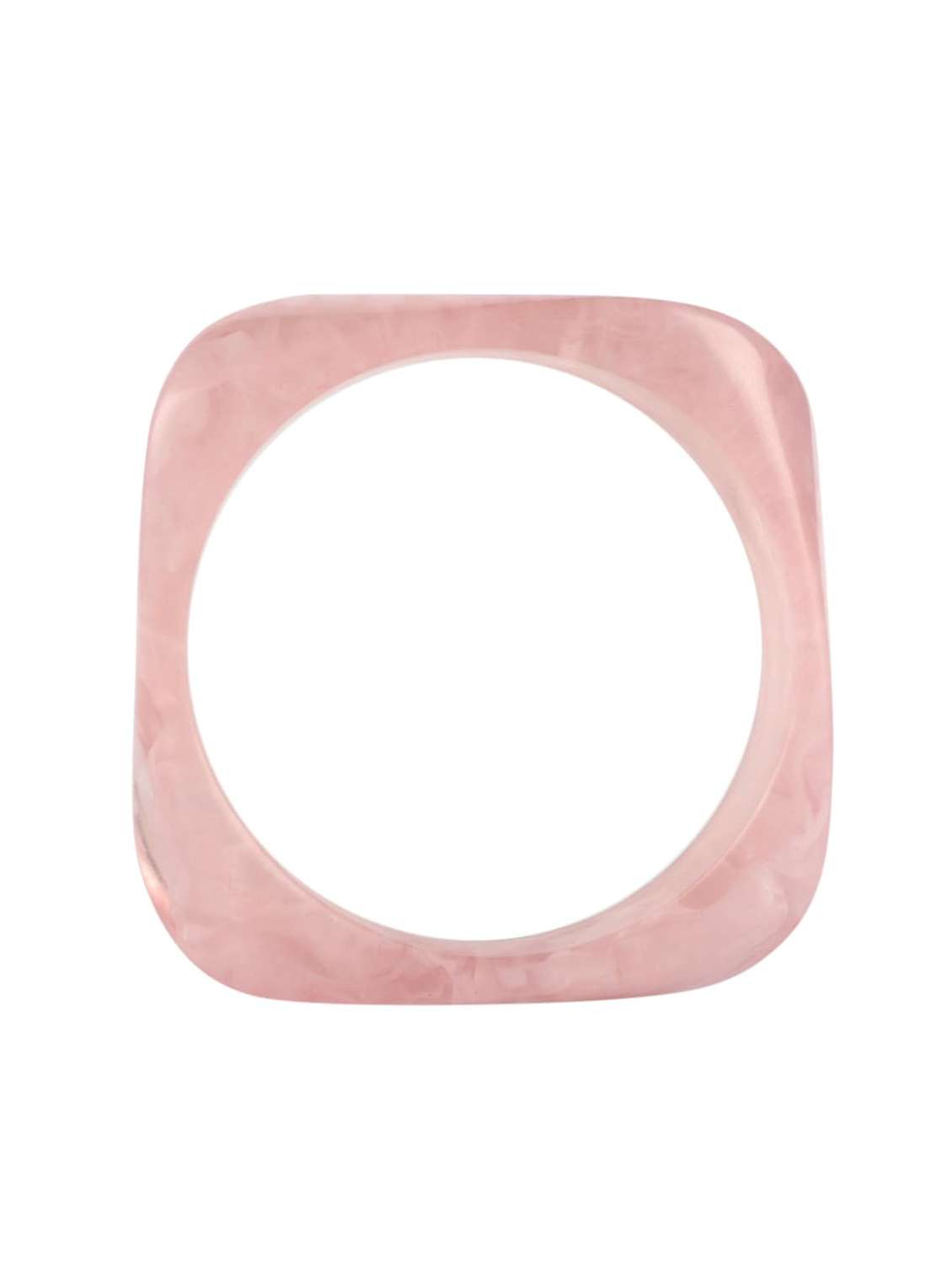pink marble resin bangle for women - 22498108 -  Standard Image - 2