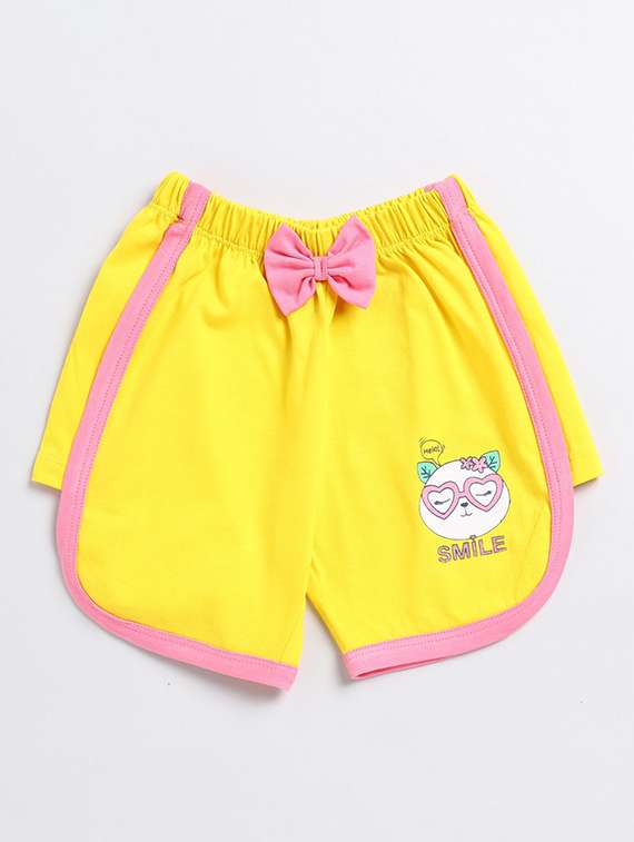 girls pack of 2 printed shorts - 22498313 -  Standard Image - 2