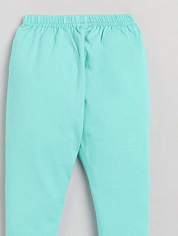girls solid mid rise leggings - 22498317 -  Standard Image - 2