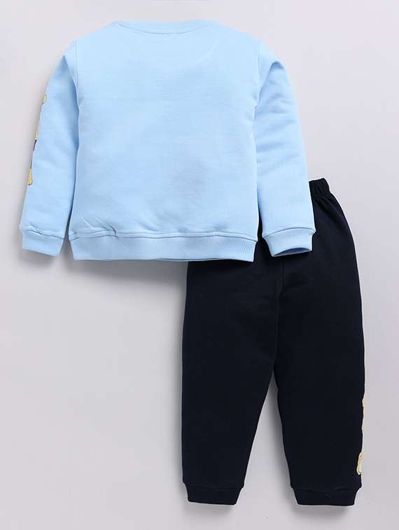 boys printed round neck full length set - 22498359 -  Standard Image - 2