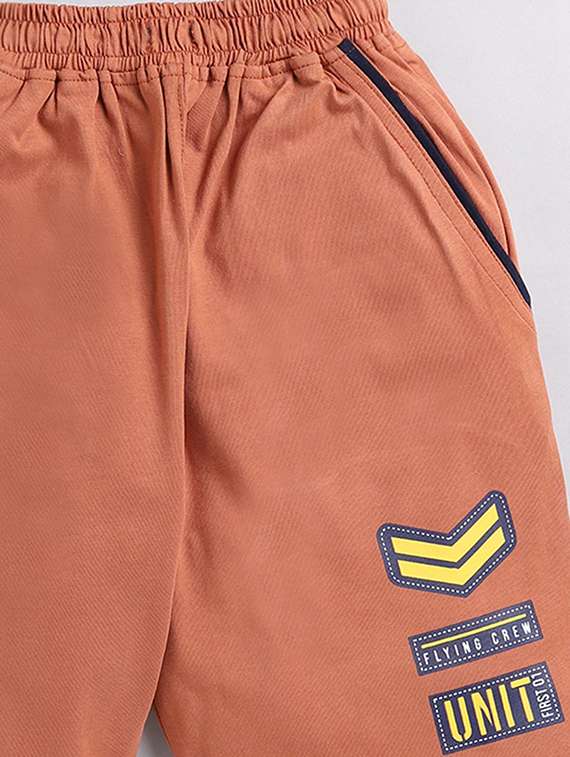 boys printed mid rise regular shorts - 22498426 -  Standard Image - 2