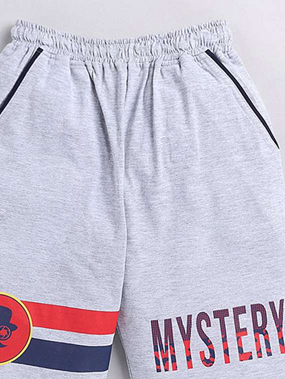 boys printed elastic waist regular fit shorts - 22498427 -  Standard Image - 2