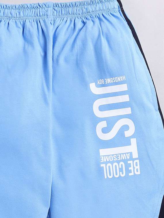 boys colourblock mid rise regular shorts - 22498428 -  Standard Image - 2