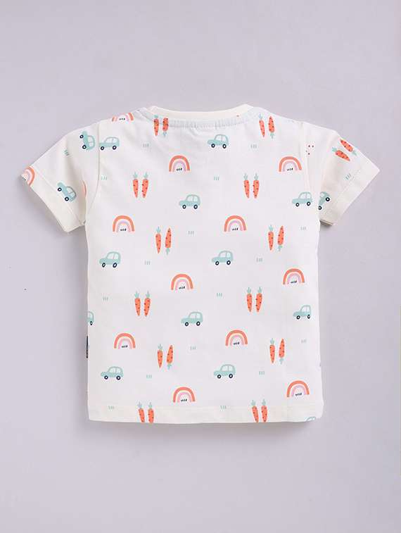 boys pack of 2 printed round neck t-shirt - 22498467 -  Standard Image - 2