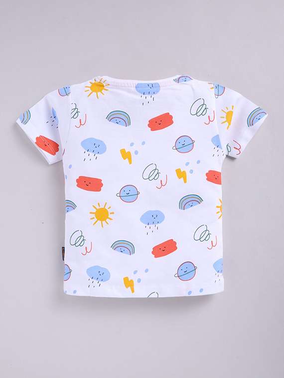 boys pack of 2 printed round neck t-shirt - 22498468 -  Standard Image - 2