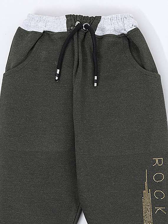 boys embellished mid rise track pant - 22498482 -  Standard Image - 2