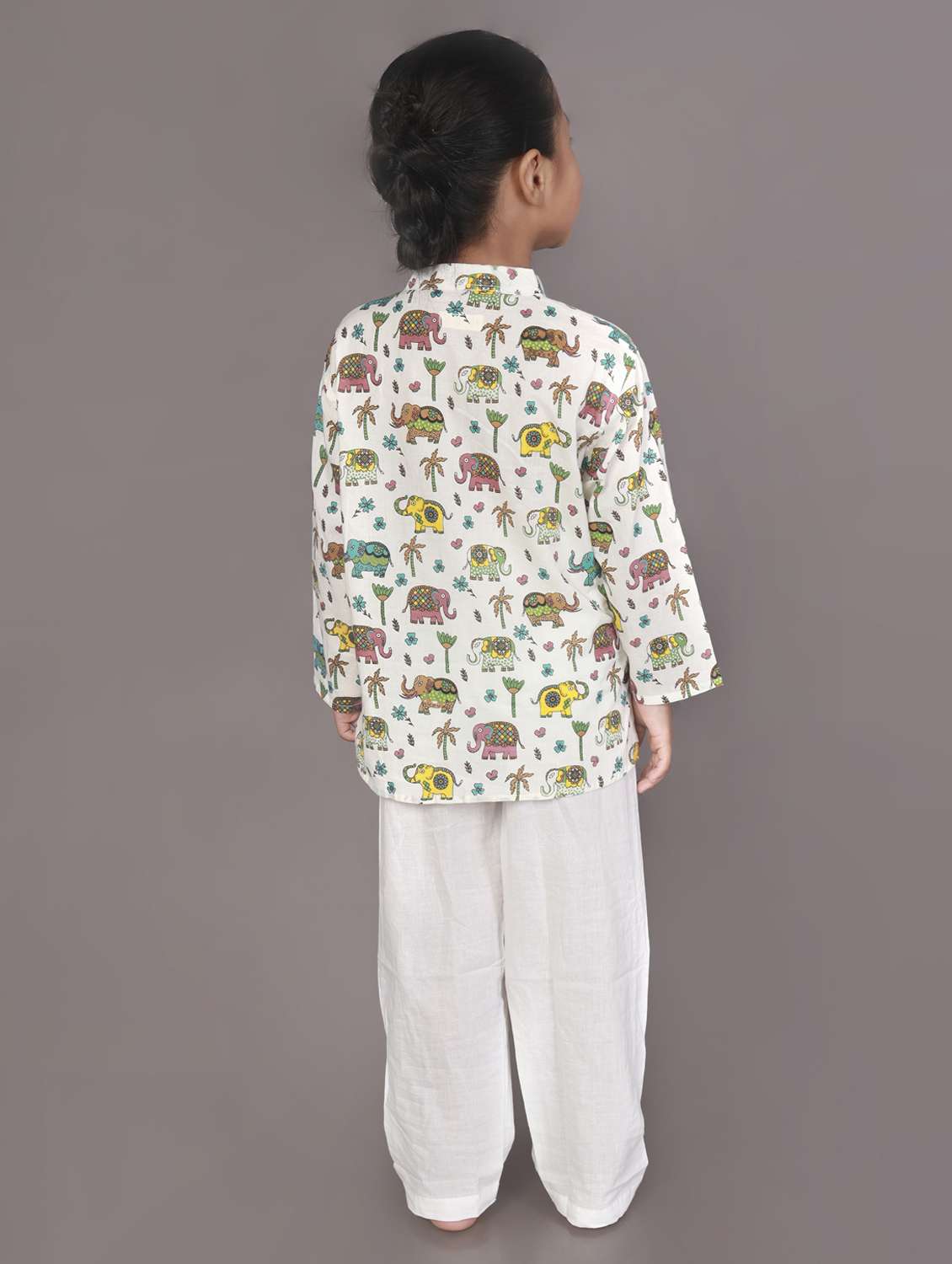 Girls Printed Long Sleeve Nightwear Set - 22498501 -  Standard Image - 2