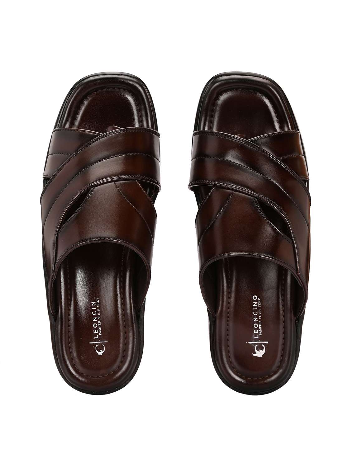men solid slip on sandal - 22498907 -  Standard Image - 2