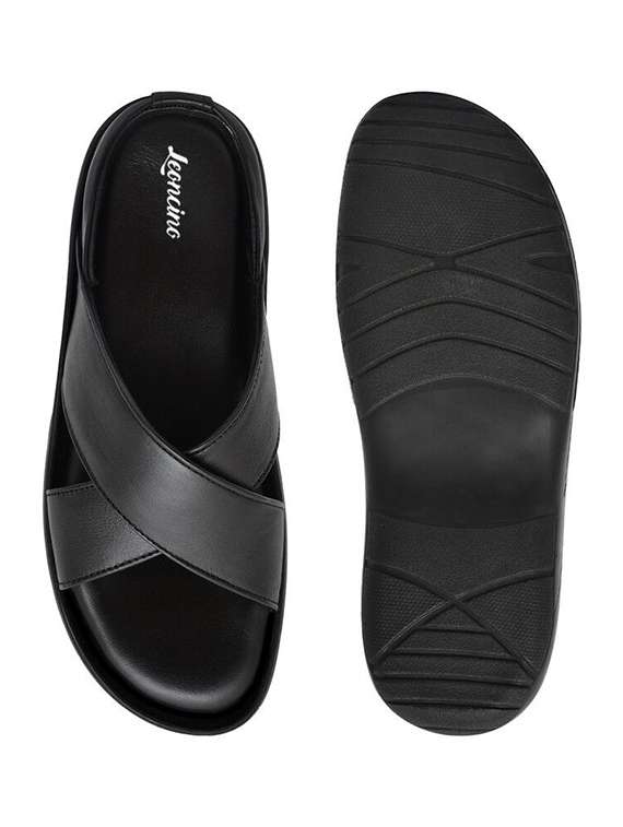 men solid slip on sandal - 22498914 -  Standard Image - 2