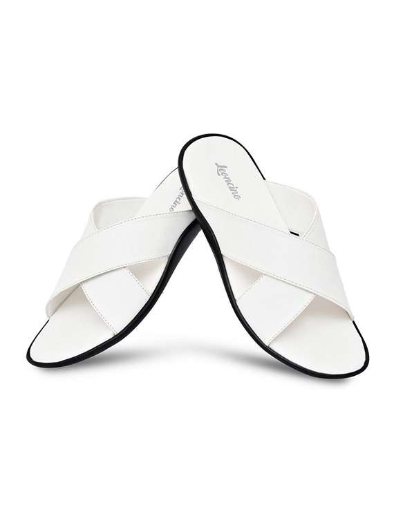 men solid slip on sandal - 22498933 -  Standard Image - 2