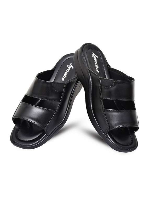 men solid slip on sandal - 22498934 -  Standard Image - 2