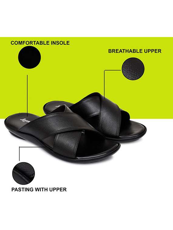 men solid slip on sandal - 22498942 -  Standard Image - 2