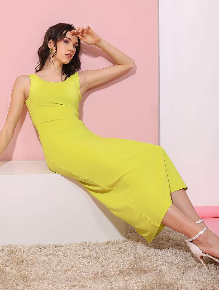 women solid sleeveless sheath dress - 22499186 -  Standard Image - 2