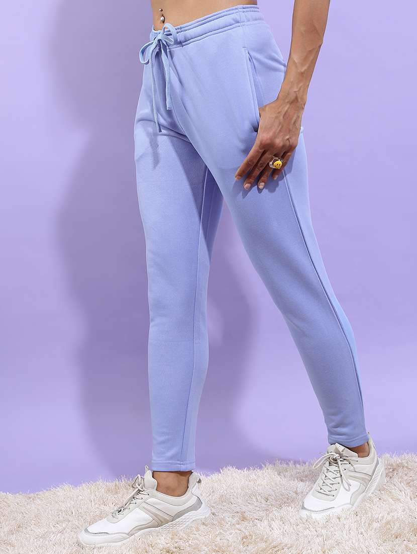 women solid mid rise regular track pant - 22499305 -  Standard Image - 2
