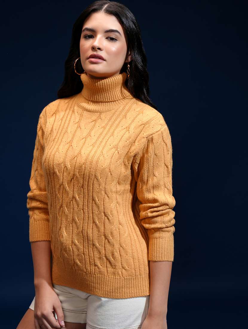 women self design long sleeve pullover - 22499403 -  Standard Image - 2
