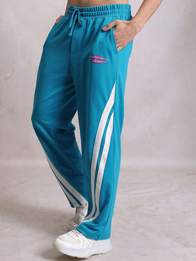 men side striped mid rise full length track pant - 22499633 -  Standard Image - 2