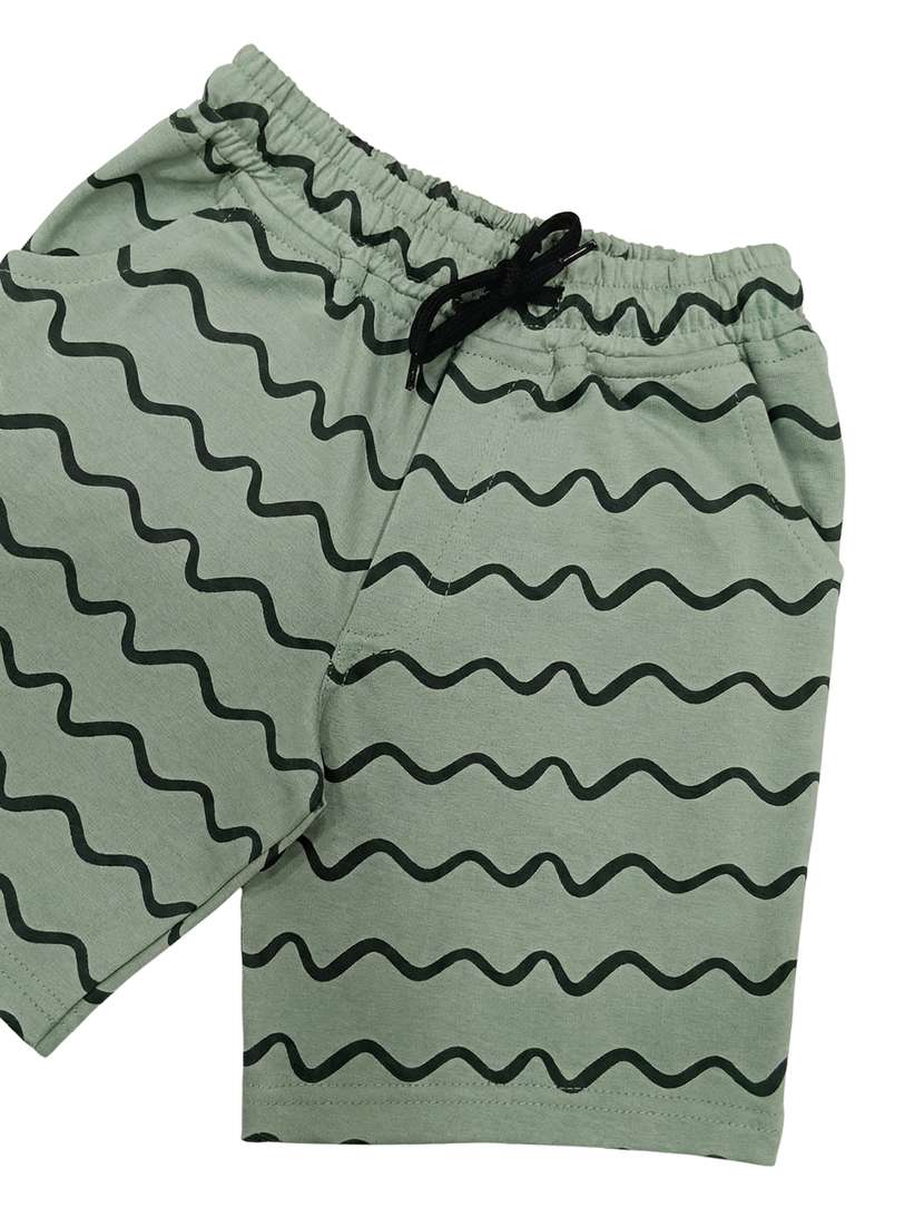 boys printed mid rise regular shorts - 22499660 -  Standard Image - 2