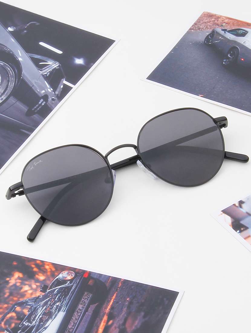 ted smith unisex candy green premium italian acetate sunglasses with polarized lenses.