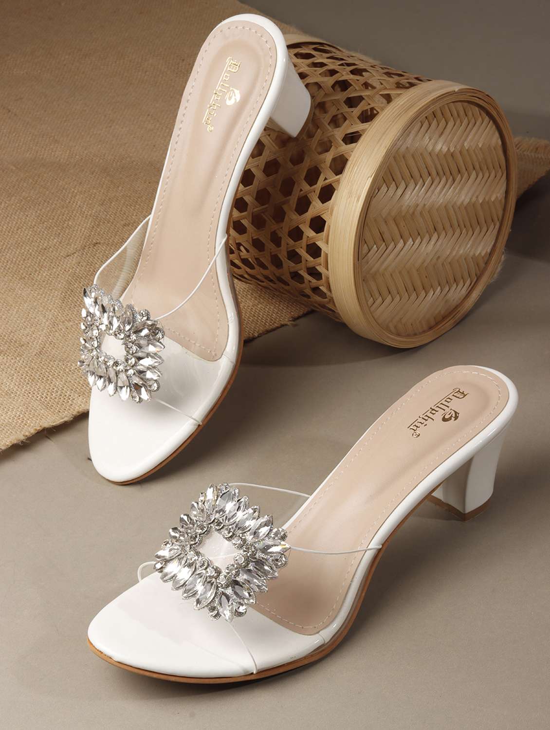 women white slip on sandal