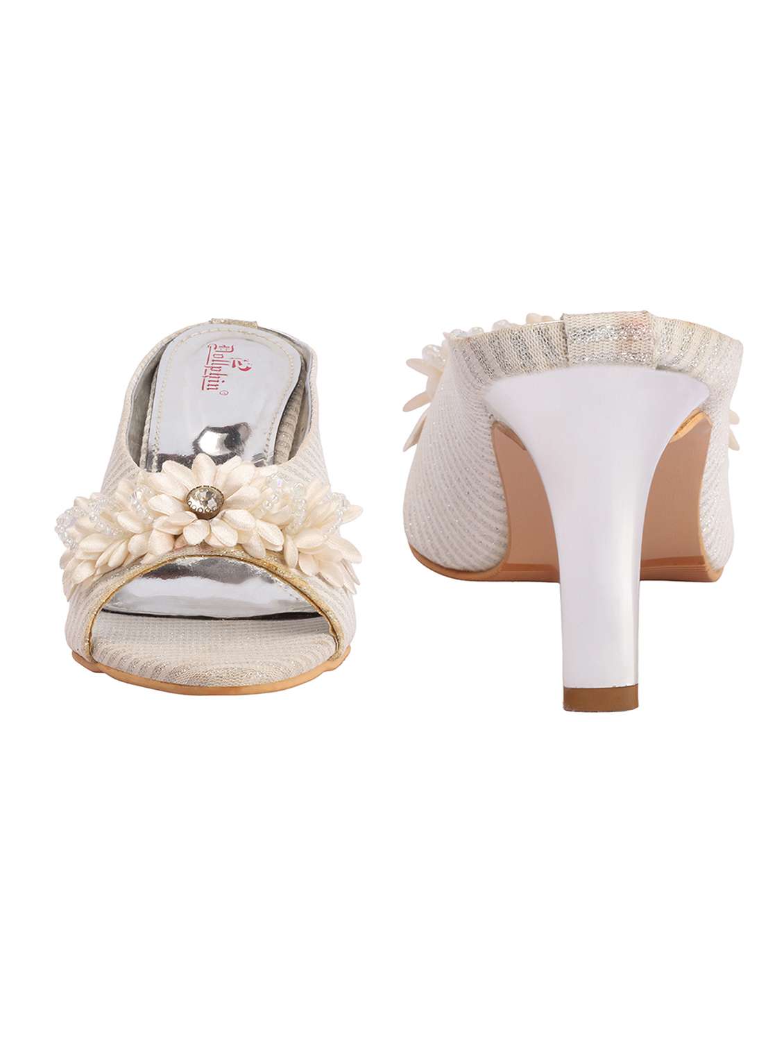 women embellished slip on sandal - 22502171 -  Standard Image - 2