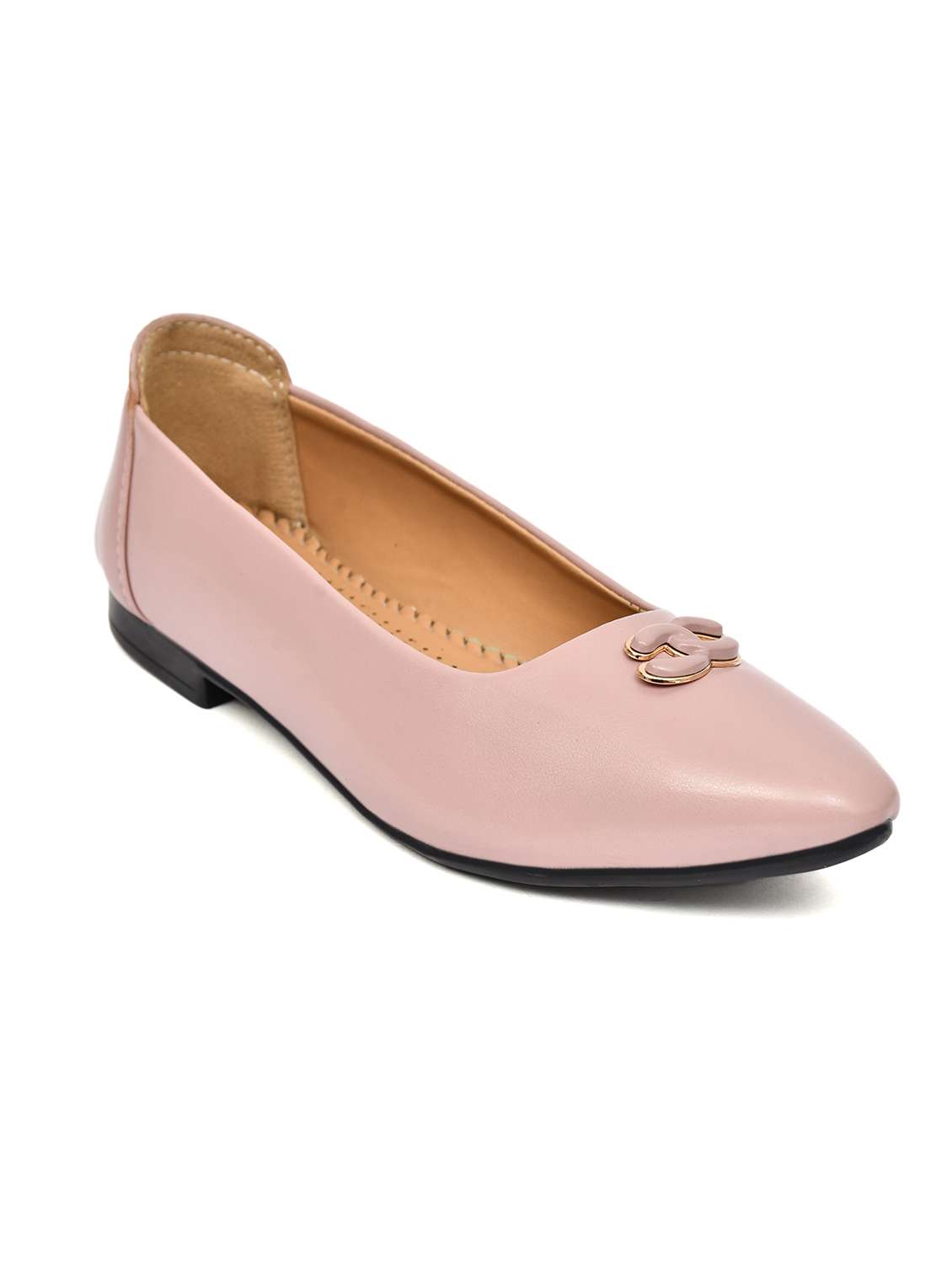 Women Pink Slip On Ballerina - 22502427 -  Standard Image - 2