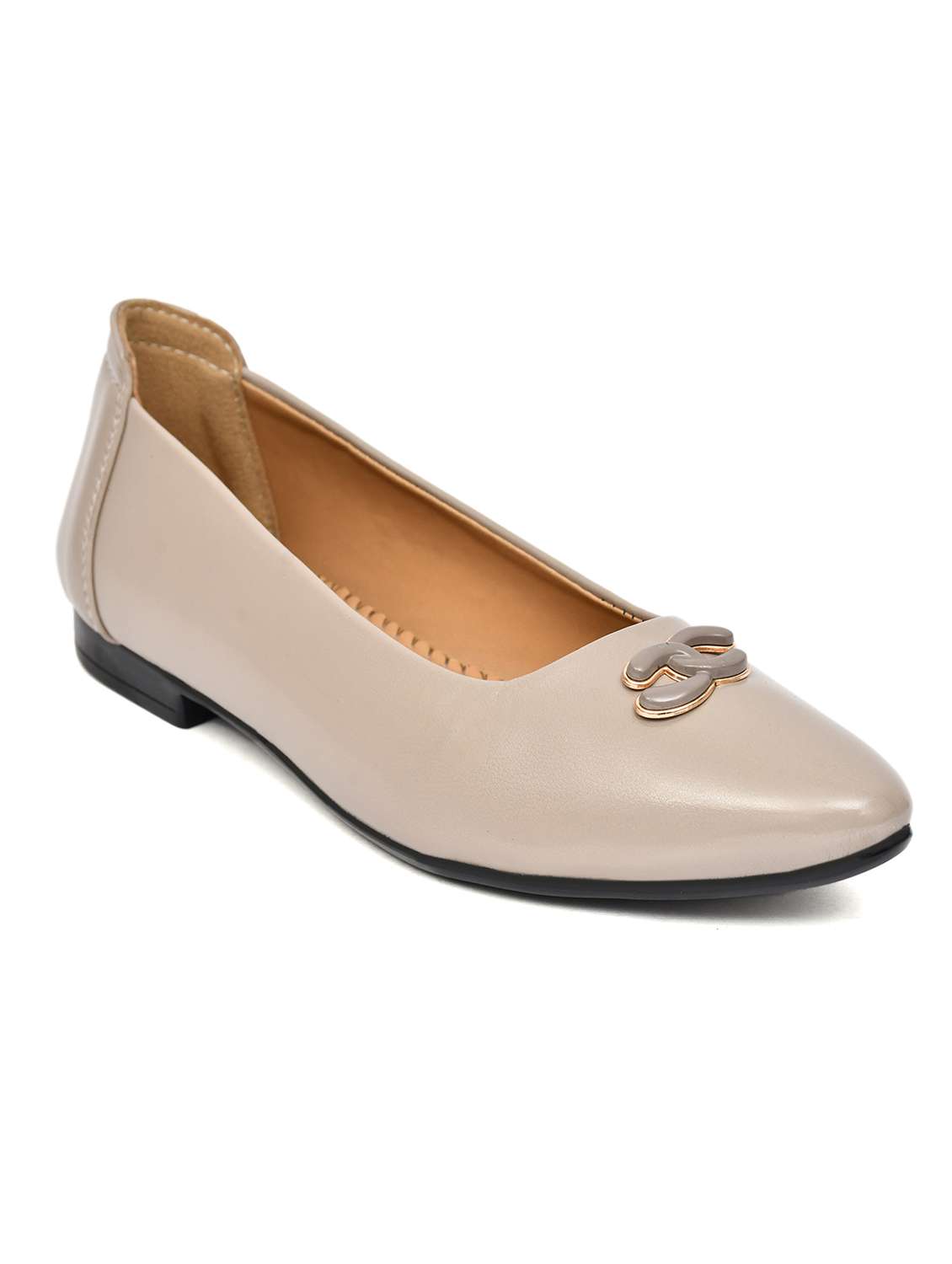 women grey slip on ballerina - 22502428 -  Standard Image - 2