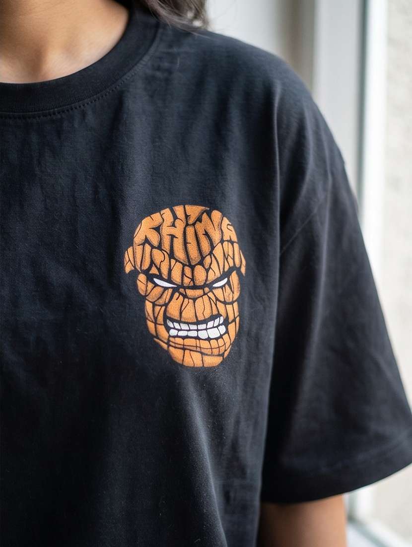 women graphic short sleeve oversized t-shirt - 22502453 -  Standard Image - 2