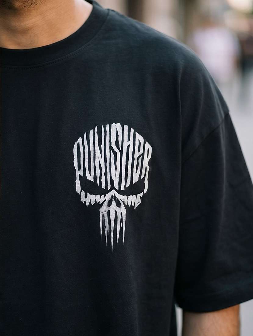 men placement print short sleeve oversized t-shirt - 22502562 -  Standard Image - 2