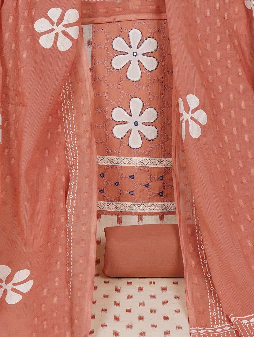 Women Self Design Unstitched Suit Set - 22502603 -  Standard Image - 2