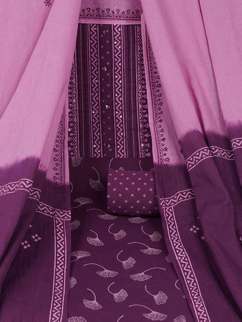 women printed unstitched suit set - 22502609 -  Standard Image - 2