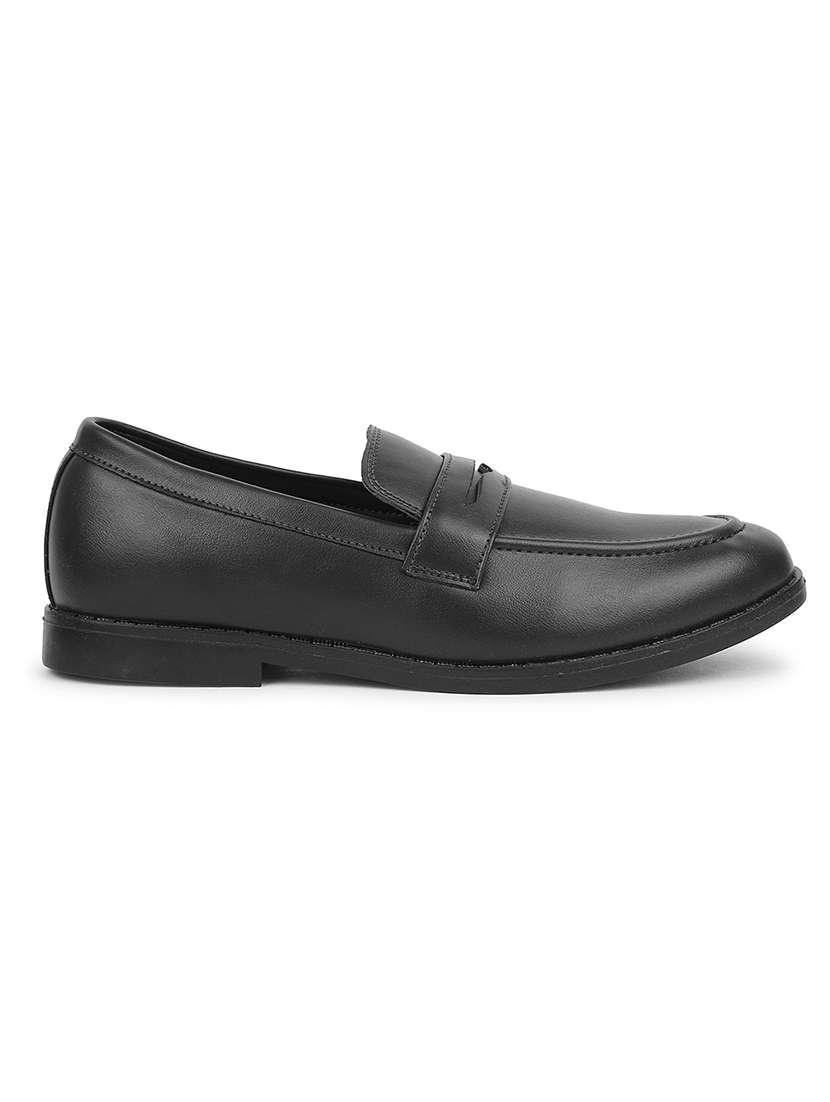 men black slip on loafer - 22502647 -  Standard Image - 2