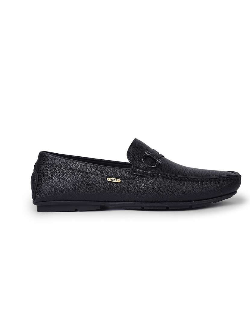 men black slip on loafer - 22502649 -  Standard Image - 2