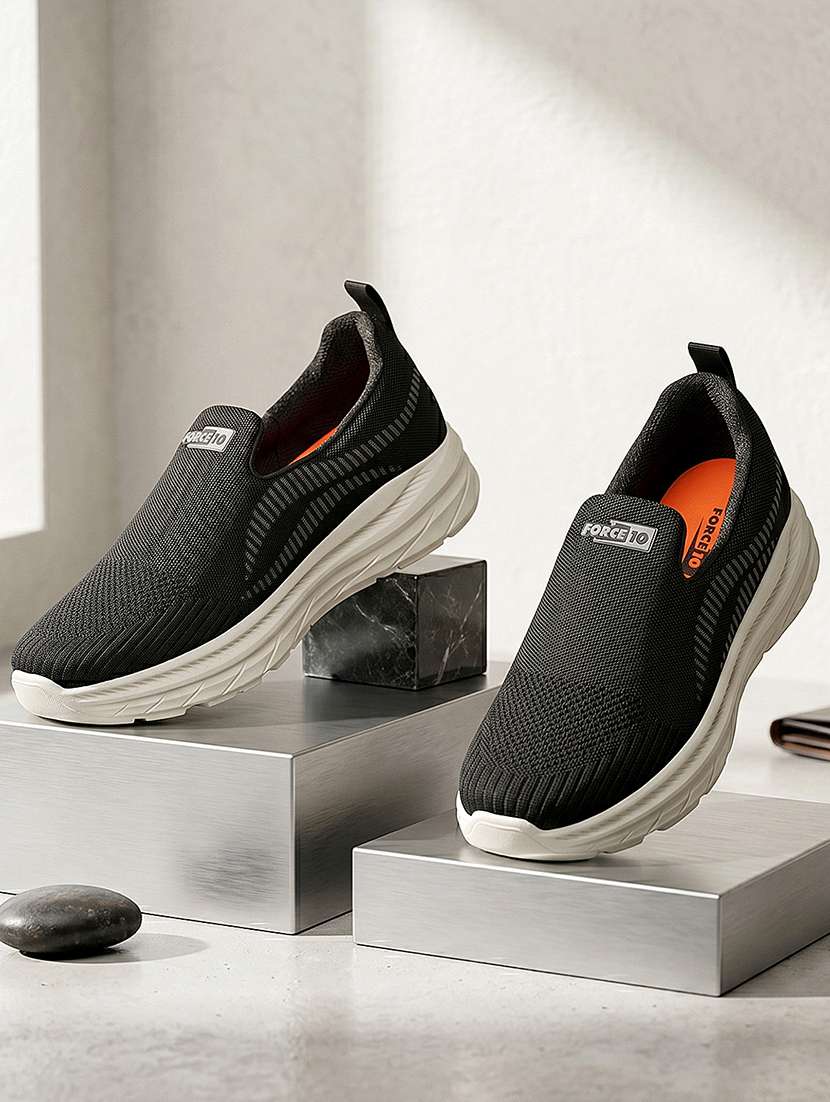 men black slip on sport shoe