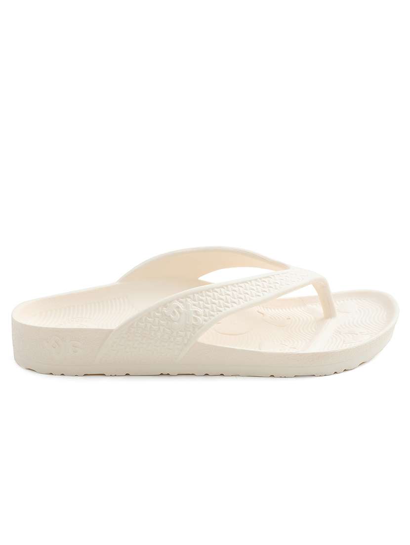 men cream toe separator slipper - 22502715 -  Standard Image - 2