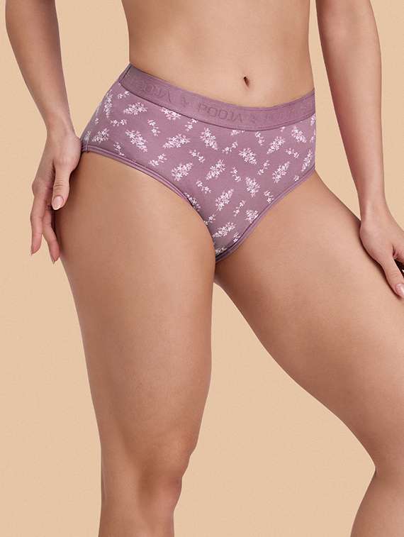 women floral printed hipster panty - 22502723 -  Standard Image - 2