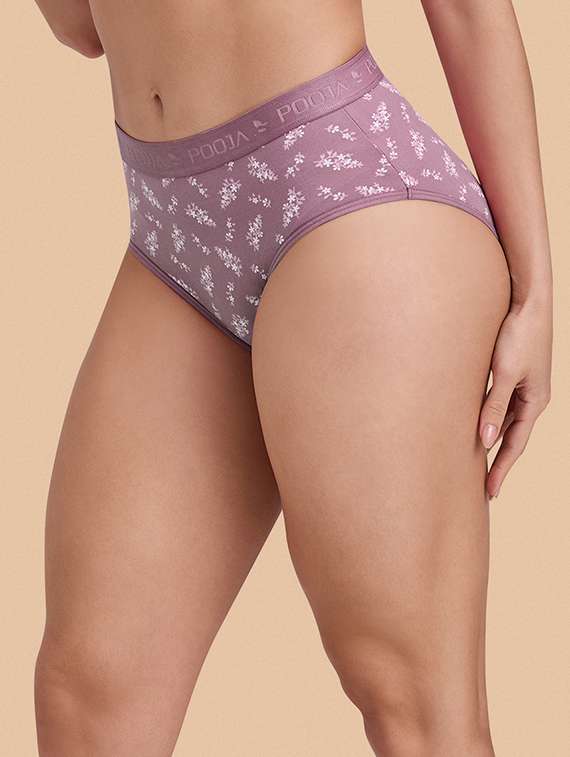women pack of 2 floral printed panty set - 22502726 -  Standard Image - 2