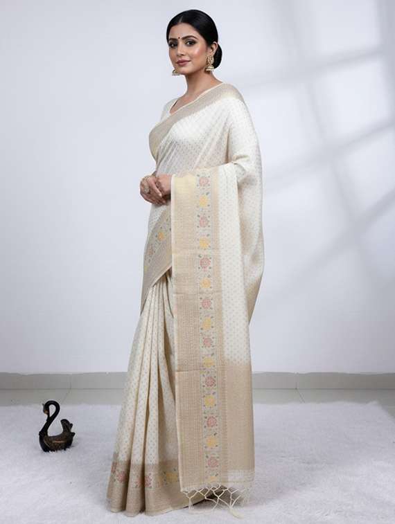 women self design banarasi saree with blouse - 22502938 -  Standard Image - 2