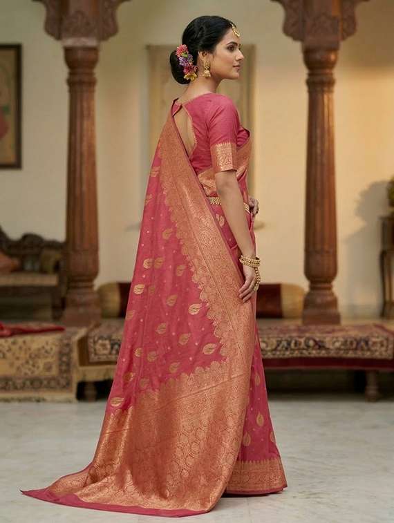 women self design banarasi saree with blouse - 22503027 -  Standard Image - 2