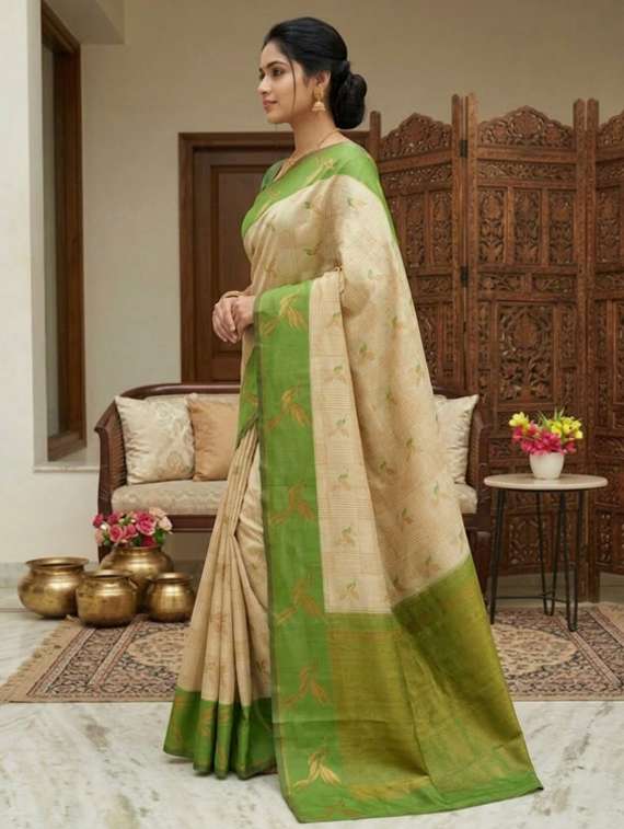 women self design banarasi saree with blouse - 22503067 -  Standard Image - 2