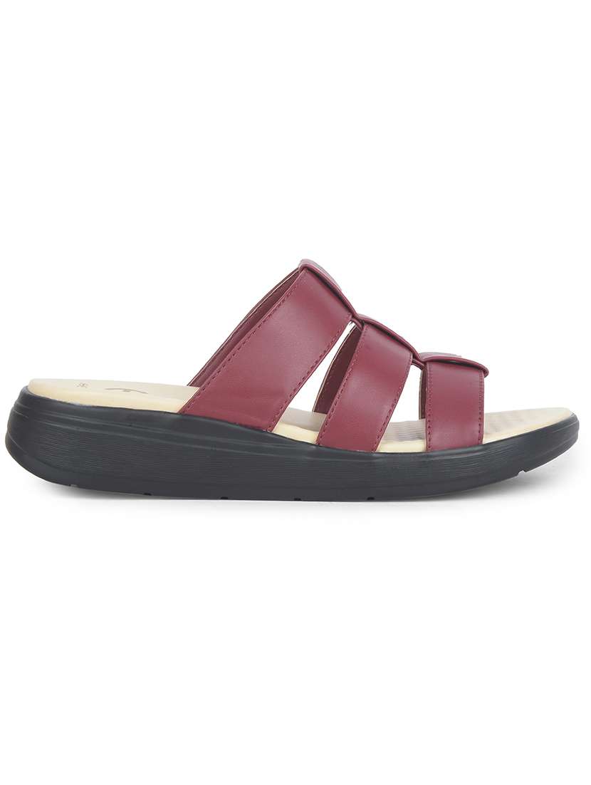 women solid slip on wedges - 22503459 -  Standard Image - 2