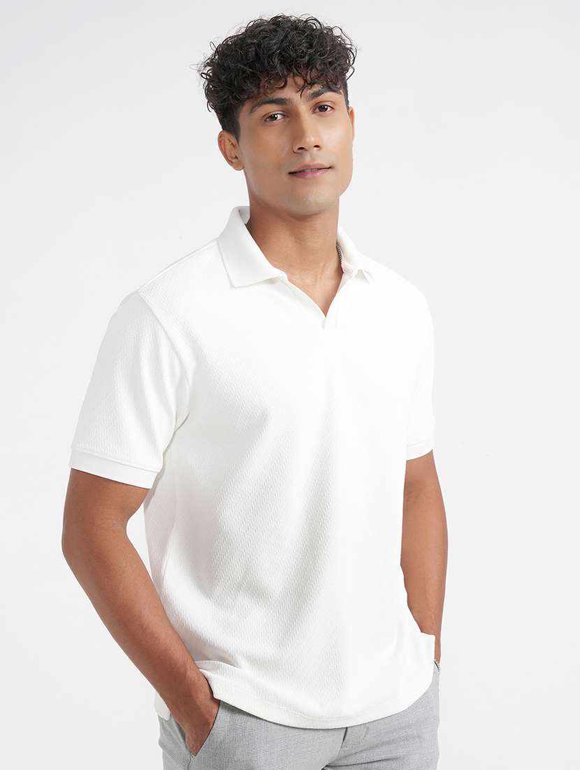 men self design short sleeve regular fit polo t-shirt - 22503708 -  Standard Image - 2