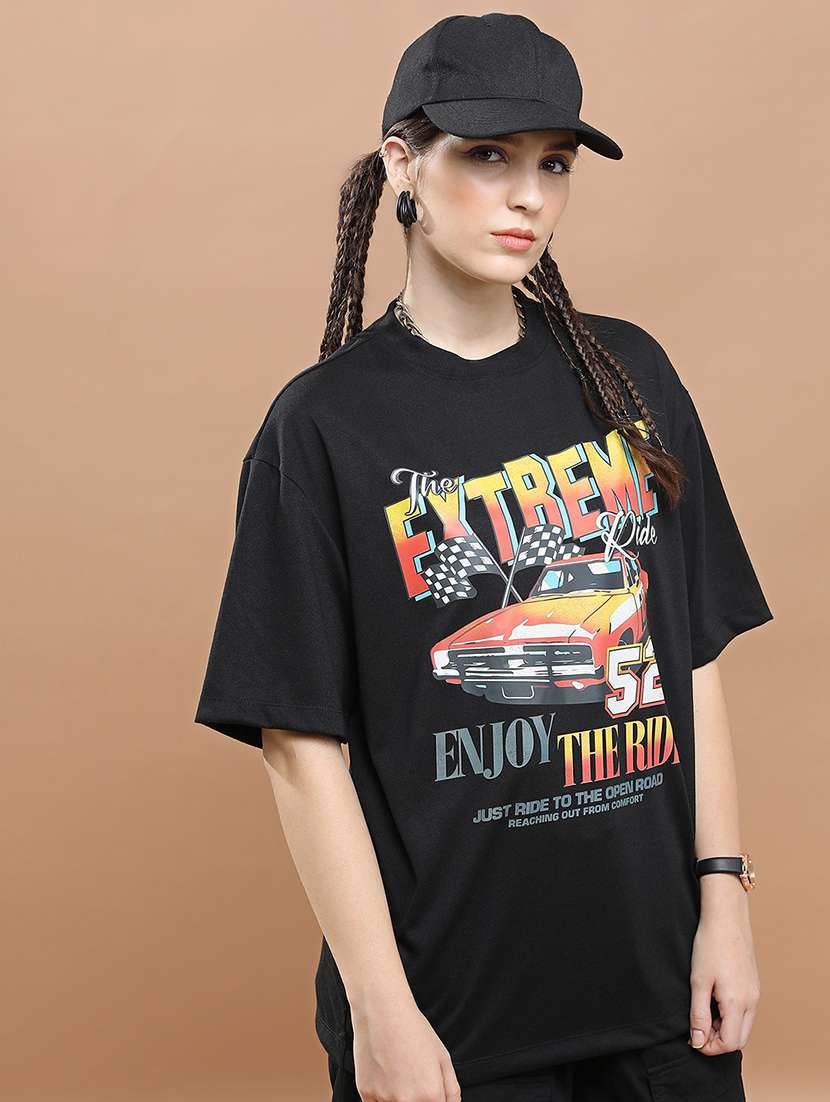 unisex printed short sleeve relaxed fit t-shirt - 22503779 -  Standard Image - 2
