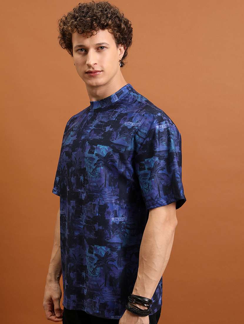 men printed short sleeve regular fit t-shirt - 22503788 -  Standard Image - 2