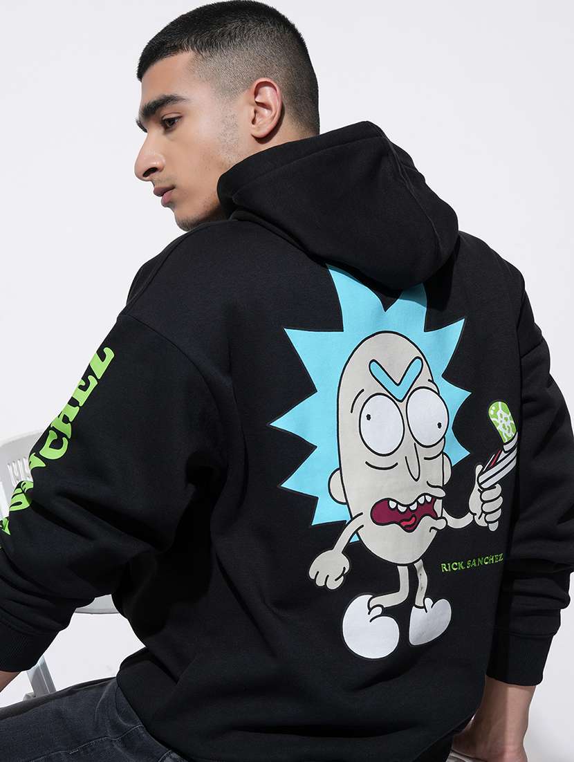 men printed long sleeve regular fit sweatshirt