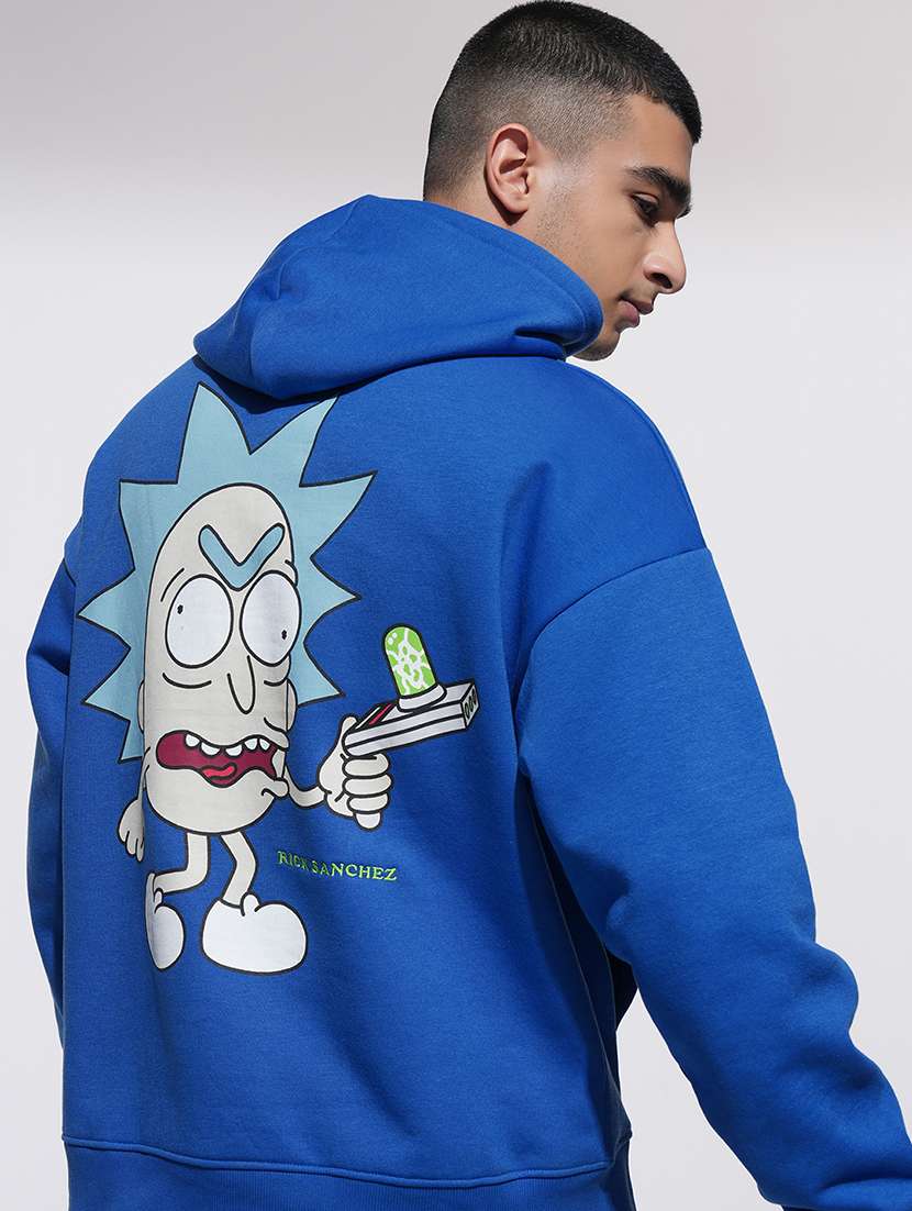 men printed long sleeve regular fit sweatshirt