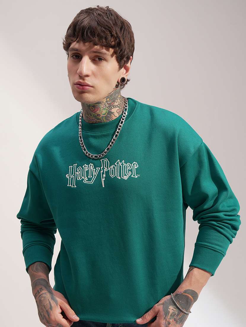 men printed long sleeve regular fit sweatshirt - 22504620 -  Standard Image - 2