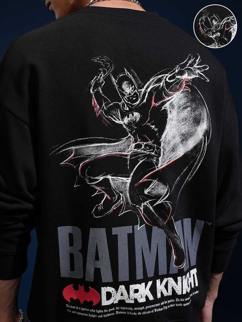 men printed long sleeve regular fit sweatshirt - 22504625 -  Standard Image - 2