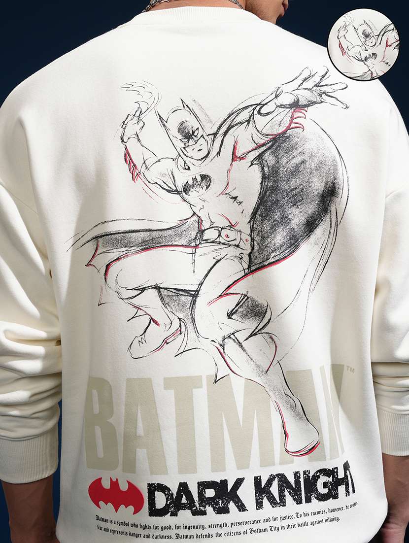 men printed long sleeve regular fit sweatshirt - 22504626 -  Standard Image - 2